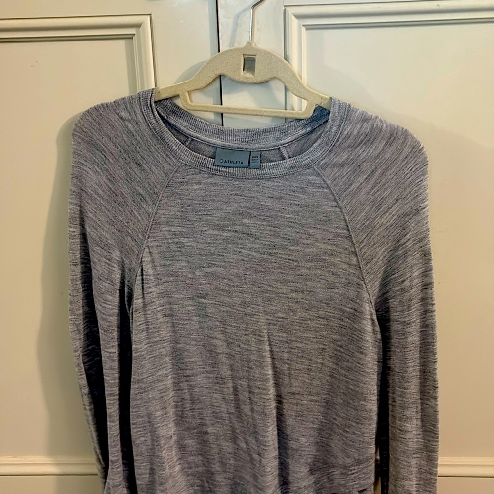 Athlete grey sweatshirt. Very comfy